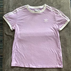Lavender Adidas shirt